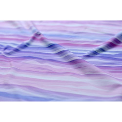 Jersey - Wavy Stripes lila